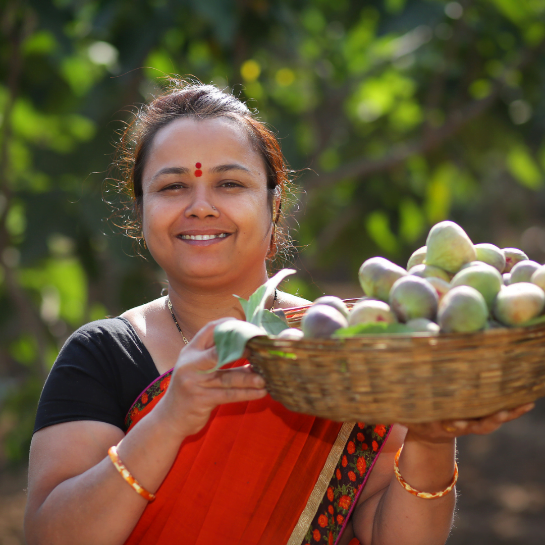 Neeta, woman entrepreneur from India.