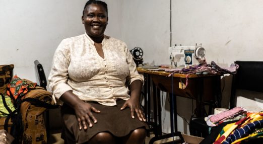 Doris Moseti, HerVenture user in Kenya.