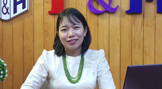 Hnin Aye, Founder of T&H Maths Centre, mentee in the Mentoring Women in Business programme in 2016