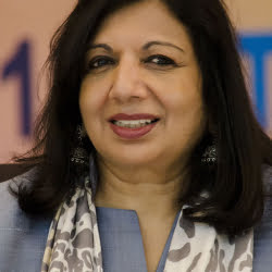 Kiran Mazumdar-Shaw, an Indian entrepreneur.