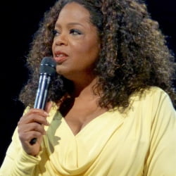 Media mogul, Oprah Winfrey.