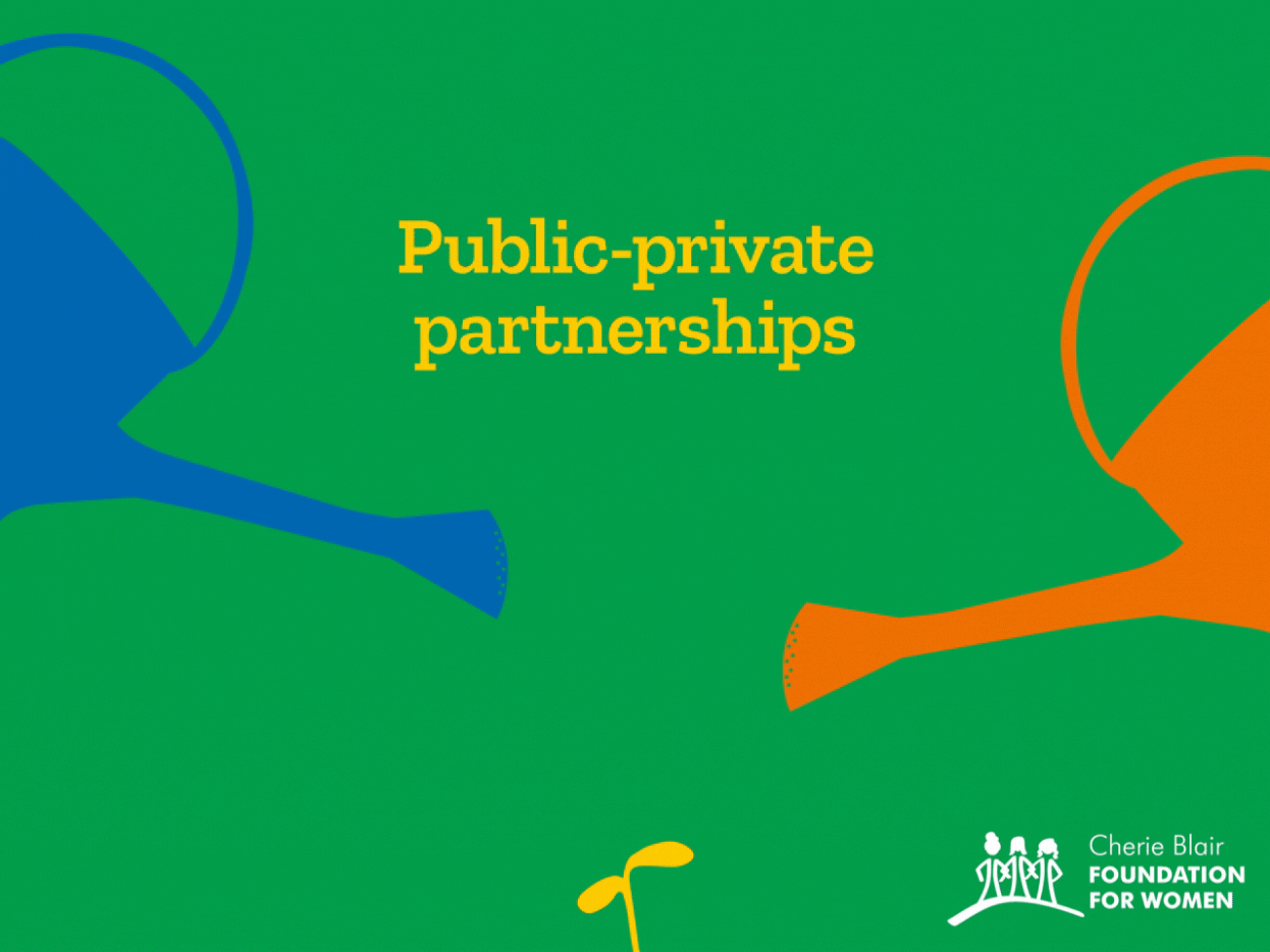 public-private partnerships are a core component to achieving sustainable global development. Our WEAVE programme brought together resources and expertise from partners to support over 12,000 women to grow their businesses.