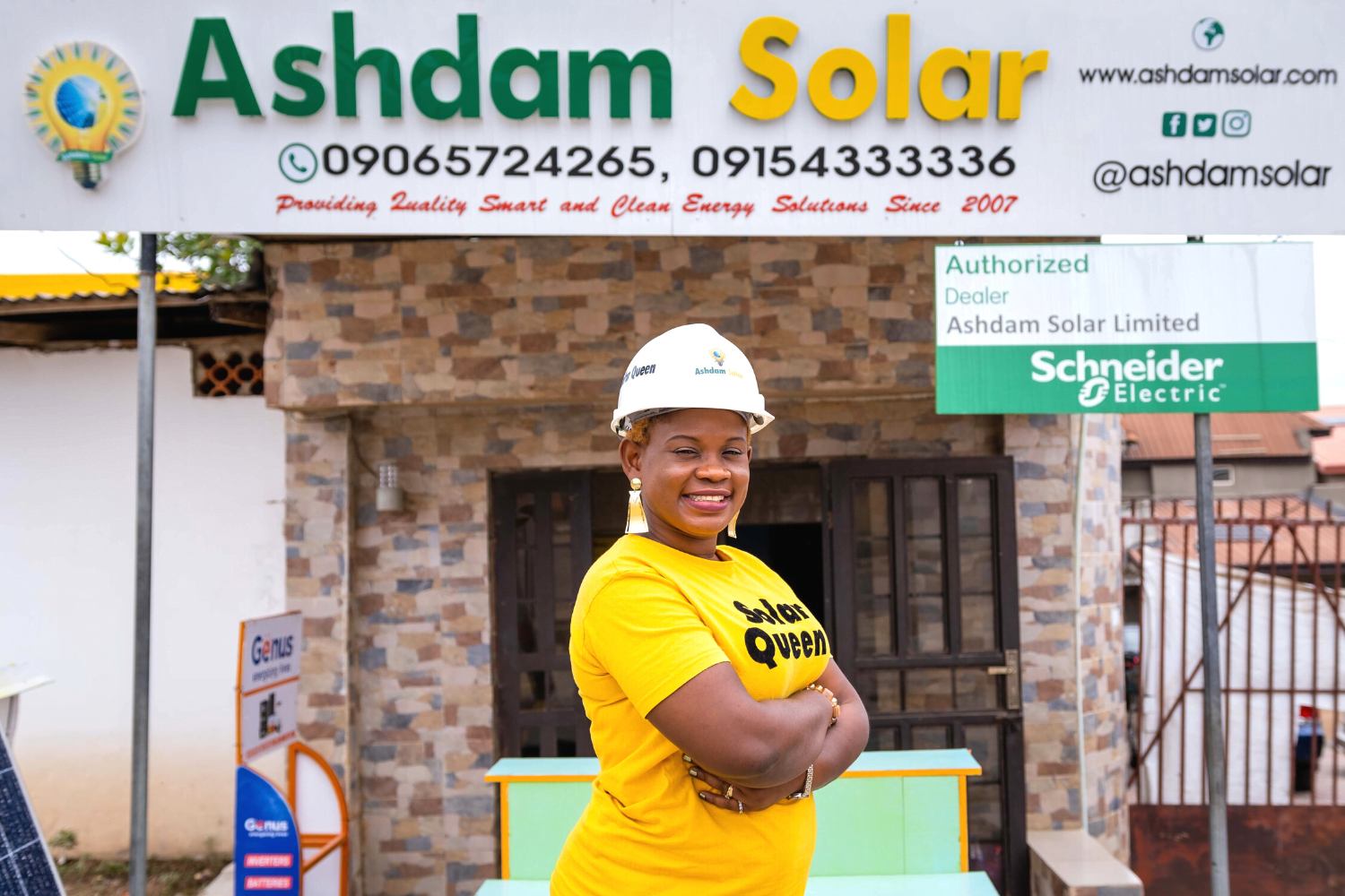 Damilola Asaleye, Co-Founder and CEO of Ashdam Solar Company and Road to Growth participant
