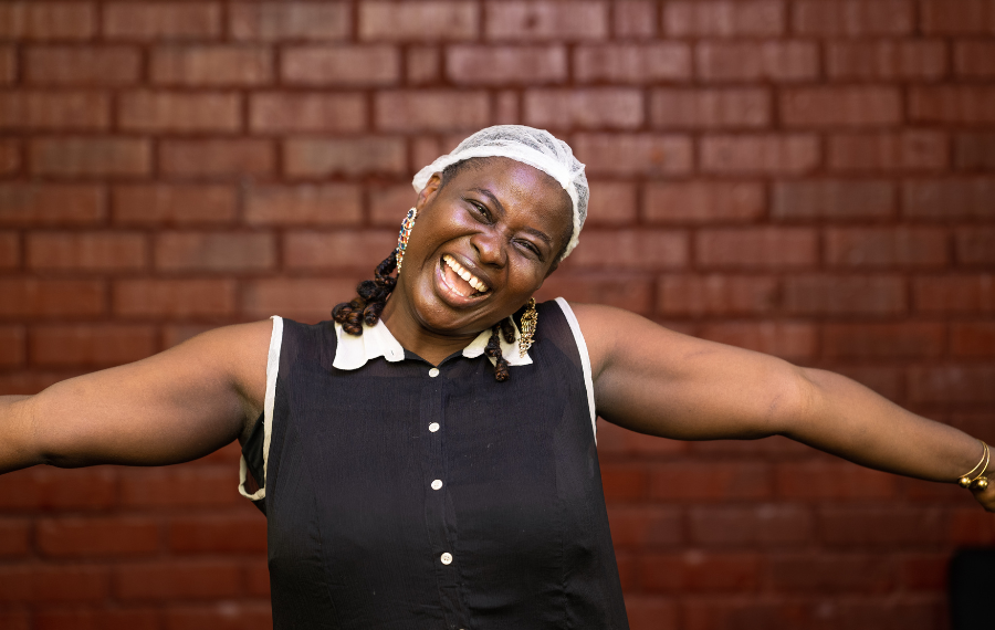 Bosede Laide Akindele, owner of Deluxefoodie, alumna of Road to Growth, Nigeria.