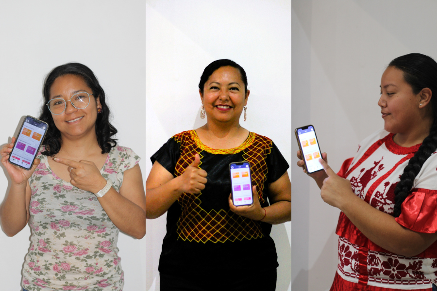 Women entrepreneurs in Mexico using HerVenture app